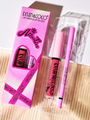 KIT DE LABIOS KEVIN & COCO LIP LINER & LIP GLOSS