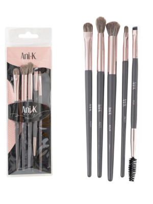 SET DE BROCHAS PARA OJOS ANI-K X5 PIEZAS