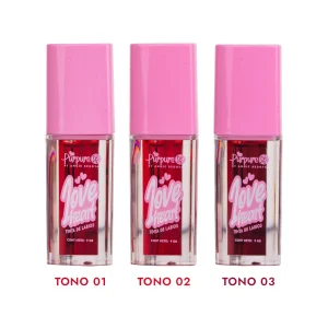 TINTA DE LABIOS LOVE HEART PURPURE