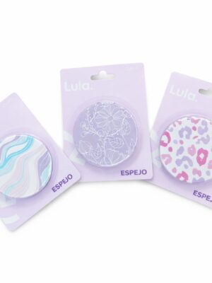 ESPEJO COMPACTO CIRCULAR LULA PRÁCTICO Y ELEGANTE