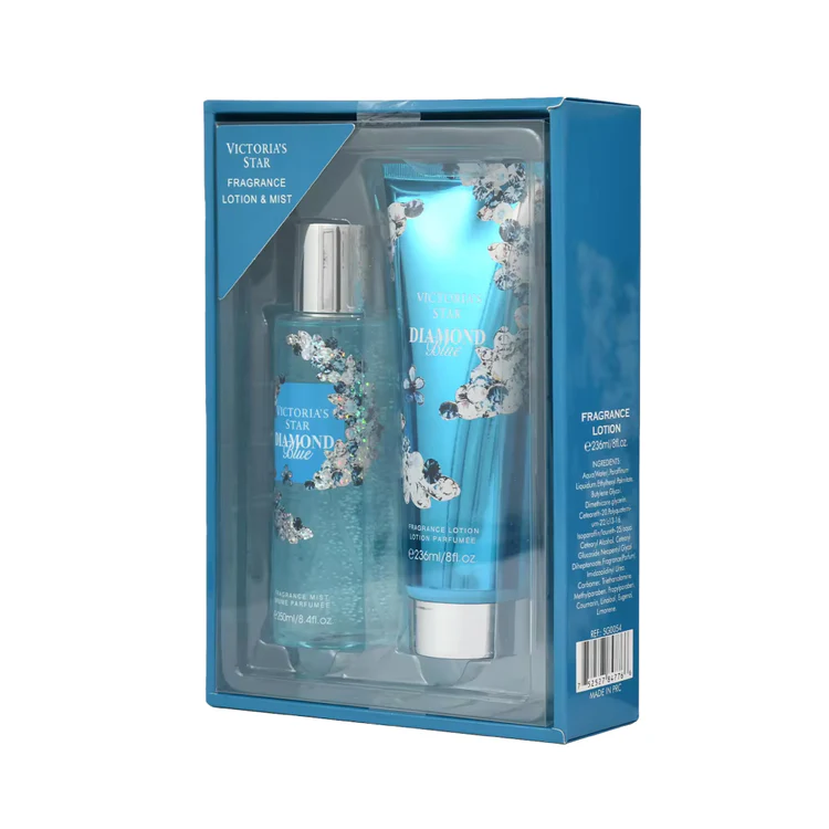 KIT DE REGALO SPLASH + CREMA CORPORAL VICTORIA'S STAR AZUL - Image 3