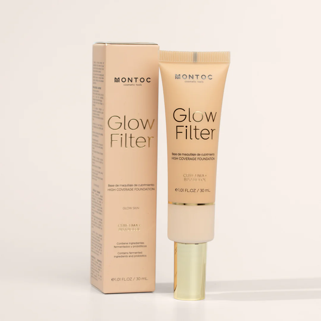BASE GLOW FILTER ALTA COBERTURA MONTOC LUMINOSIDAD Y PERFECCIÓN