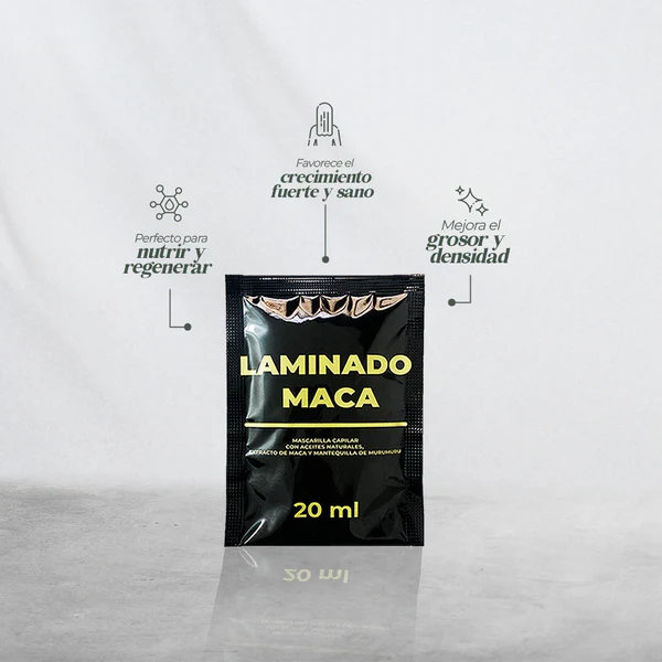SACHET LAMINADO MACA 20ML- Regeneración capilar LZ - Image 3