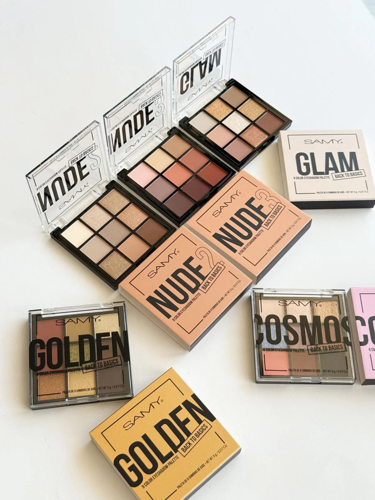 SOMBRA X9 SAMY PALETA DE 9 TONOS PARA LOOKS IMPACTANTES