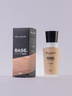 BASE MATE ELAYA COBERTURA PERFECTA Y ACABADO SIN BRILLO