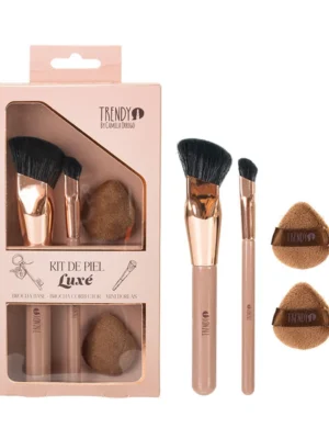 KIT DE BROCHAS PIEL LUXE TRENDY