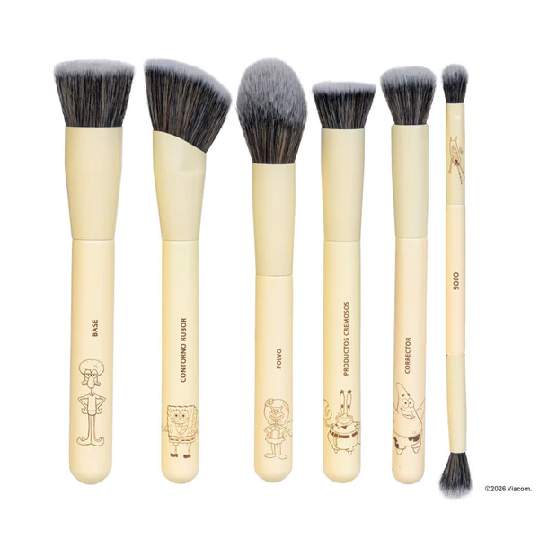 KIT X6 BROCHAS PIÑA BOB ESPONJA TRENDY - Image 2
