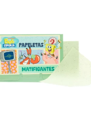 PAPELETAS ANTIGRASA BOB ESPONJA TRENDY
