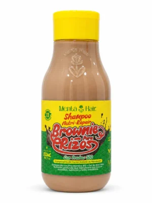 SHAMPOO NUTRI-REPAIR BROWNIE PARA RIZOS X550ML MENTA HAIR