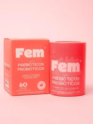 Alimento con probióticos y prebióticos x 60 UND