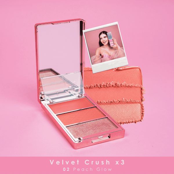 RUBOR VELVET CRUSH BLOOMSHELL X3 - Image 2