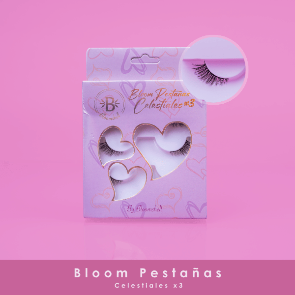 PESTAÑAS CELESTIALES X3 BLOOMSHELL
