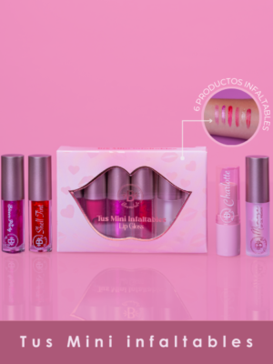 TUS MINI INFALTABLES SET X 6 BLOOMSHELL
