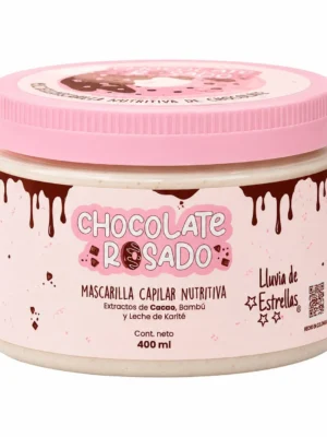 MASCARILLA CAPILAR CHOCOLATE ROSADO LLUVIA DE ESTRELLAS